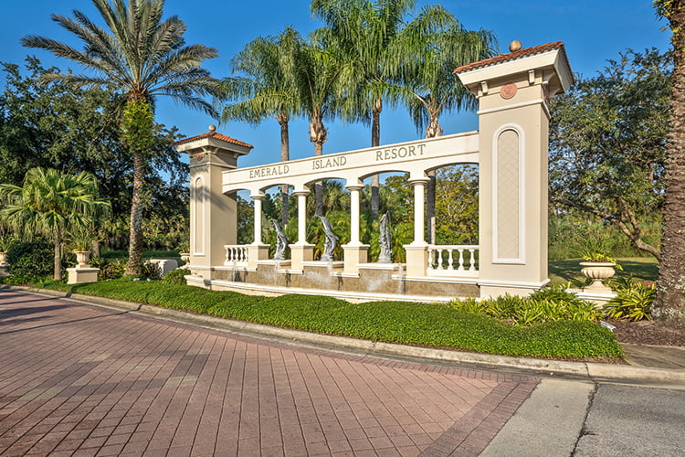 Emerald Island Resort Entrance