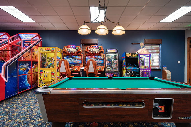 Game Room Pool Table