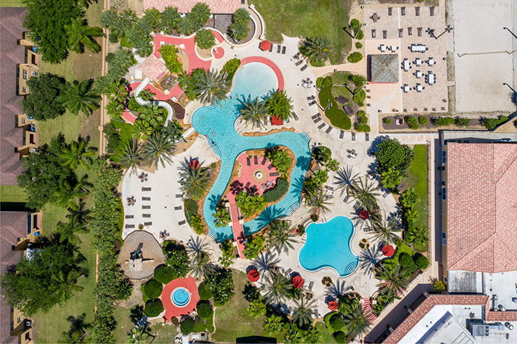 Regal Palms Resort Aerial of complex