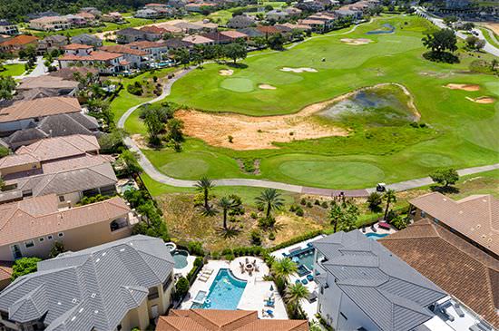 Reunion Resort Aerial View
