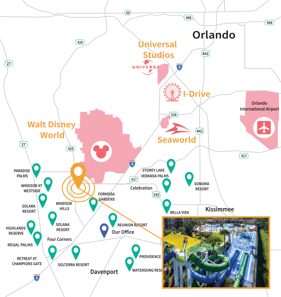 Windsor Hills Location Map